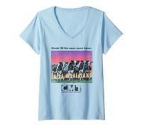 Mujer CMT Country Music Television Music Til The Cows Come Home Camiseta Cuello V