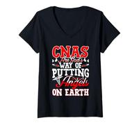 Mujer CNAS Are God'S Way of Putting Angels On Earth Camiseta Cuello V