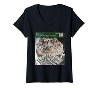 Mujer Cocodrilo Hay Movimiento en su Puerta Principal Cocodrilo Tonto Camiseta Cuello V