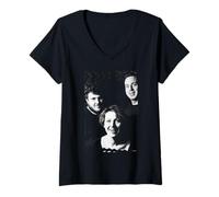 Mujer Cocteau Twins Heaven or Las Vegas Band Foto de AJ Barratt Camiseta Cuello V