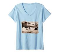Mujer Cody Johnson Bancos de la Trinidad Camiseta Cuello V