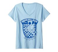 Mujer Colección de la Copa Mundial Sonic The Hedgehog Camiseta Cuello V