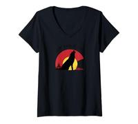 Mujer Colorado Wolves Estamos de Vuelta Perras Camiseta Cuello V
