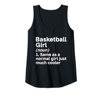 Mujer Como una chica normal, una chica de baloncesto mucho más fresca Camiseta sin Mangas