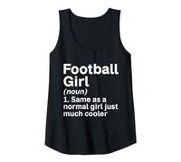 Mujer Como una chica normal, una chica de fútbol mucho más fresca Camiseta sin Mangas