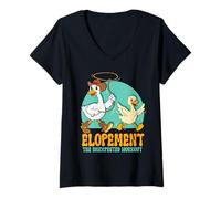 Mujer Concienciación sobre el Autismo Elopement Unexpected Workout Camiseta Cuello V