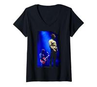 Mujer Concierto de Ruido y confusión de Oasis Liam & Noel Gallagher Camiseta Cuello V