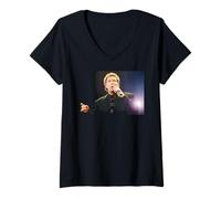 Mujer Concierto de Tom Jones Live Simple Truth 1991 Camiseta Cuello V