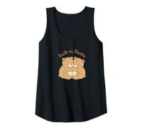 Mujer Construido en Mejor Amigo Lindo Hermano Oso a Juego Camiseta sin Mangas