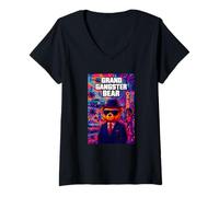 Mujer Cool Original Old School 80's 90's Old Stuff Things Graphic Camiseta Cuello V
