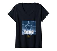 Mujer Copa Mundial de Maradona D10S Camiseta Cuello V