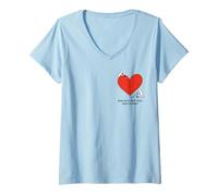 Mujer Corazón Roto: Reescribiendo mi Final Feliz. Amor, superación Camiseta Cuello V