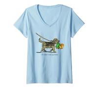 Mujer Corduroy Time I Took You Home Teddy Bear Children's Book Camiseta Cuello V