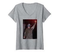 Mujer Corey Taylor Slipknot Esperar Y Sangrar Nu Metal Andy Willsher Camiseta Cuello V