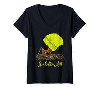 Mujer Cortador de Hojas Hormigas Cortadoras de Hojas Insecto Insecto Insecto Entomología Camiseta Cuello V