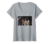 Mujer Corte de Guns N 'Roses con Zakk Wylde Live Wembley Camiseta Cuello V