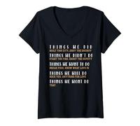 Mujer Cosas Que construimos Esta Ciudad dispararon al Sheriff Start Camiseta Cuello V