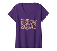 Mujer Cottagecore Girl Cuadrado DE CUMPLEAÑOS Celebra a Mamá Hecho En 1996 Camiseta Cuello V