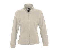 Mujer Cremallera Completa Polar Azul Marrón Naranja Púrpura + Más Sols Chaqueta