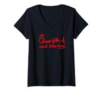 Mujer Cristo llena-un alma como la mía Fe e inspiración cristiana Camiseta Cuello V
