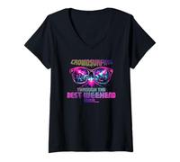Mujer CROWDSURFING Through The Best Weekend Ever Camiseta Cuello V