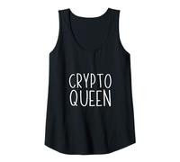 Mujer Crypto Queen para Mujeres en criptomonedas/NFT Girls Crypto Camiseta sin Mangas