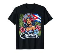 Mujer Cubana Cuban Girl - Orgullosa Mujer Latina De Cuba Camiseta