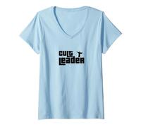Mujer Cult Classic - Líder de Culto Camiseta Cuello V