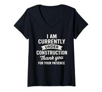 Mujer Currently Under Construction Get Well Soon Camiseta Cuello V