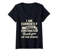 Mujer Currently Under Construction Get Well Soon Camiseta Cuello V