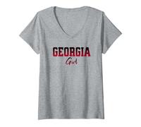 Mujer Cute Georgia Girl. For Women and Girls Who Love Georgia Camiseta Cuello V