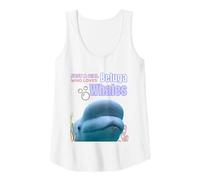 Mujer Cute Just A Girl Who Loves Belugas, Beluga Whale Enthusiast Camiseta sin Mangas