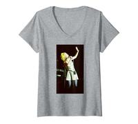 Mujer Cyndi Lauper Twelve Deadly Cyns Tour en Vivo 1995 Camiseta Cuello V