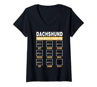 Mujer Dachshund Obedience Training Dog Guide To Trainer Dog Lover Camiseta Cuello V
