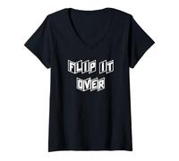 Mujer Dale la Vuelta Camiseta Cuello V