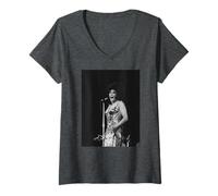Mujer Dame Shirley Bassey Diamonds Son Cantantes para Siempre Camiseta Cuello V