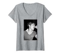 Mujer Damon Albarn Desenfoque En Vivo 1993 por Andy Willsher Camiseta Cuello V