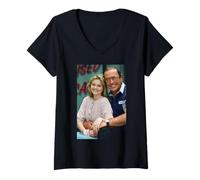 Mujer Daniella y Mike Eastenders Sam Mitchell y Frank Butcher Camiseta Cuello V