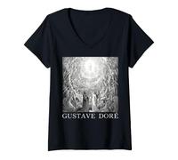 Mujer Dante Y Beatrice Ver a Dios Camiseta Cuello V