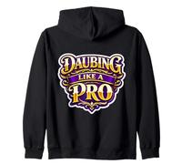 Mujer Daubing Like A Pro Funny Bingo Night Event Lover Lady Sudadera con Capucha