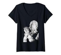 Mujer David Bowie Station To Station Isolar Tour en Vivo 1976 Camiseta Cuello V