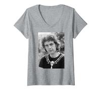 Mujer David Essex Retrato Un Cuento de Invierno El susurro Camiseta Cuello V