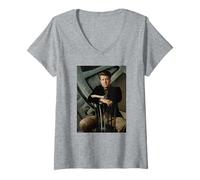 Mujer David Lynch Eraserhead Twin Peaks de Michael Grecco Camiseta Cuello V