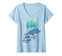 Mujer DC Super Friends Batman The Caped Crusader Camiseta Cuello V