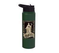 Mujer de cierta rabia Fairycore Mujeres Derecho Stainless Steel Insulated Water Bottle