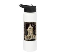 Mujer de cierta rabia Fairycore Mujeres Derecho Stainless Steel Insulated Water Bottle