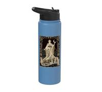 Mujer de cierta rabia Fairycore Mujeres Derecho Stainless Steel Insulated Water Bottle
