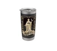 Mujer de cierta rabia Fairycore Mujeres Derecho Vaso térmico de acero inoxidable de doble pared