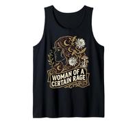 Mujer de cierta Rabia Feminismo Nuevo Arte Mujeres Derecho Camiseta sin Mangas