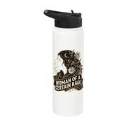 Mujer de cierta rabia Feminismo Nuevo Arte Mujeres Derecho Stainless Steel Insulated Water Bottle